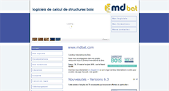 Desktop Screenshot of mdbat.com