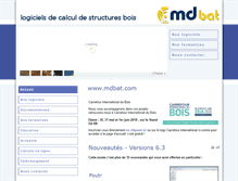 Tablet Screenshot of mdbat.com